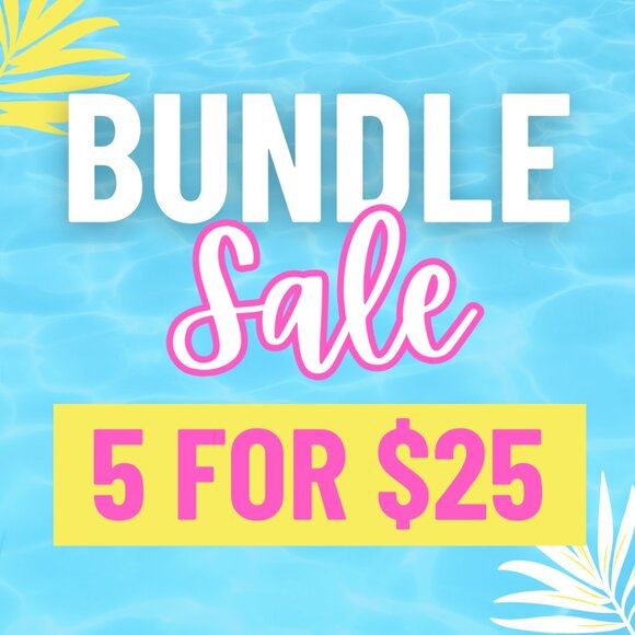 💖 5 for $25 Bundle Deal 💖 - Picture 1 of 1